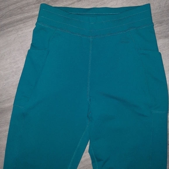 Fabletics Mila Cold Weather Joggers in Turquoise - Picture 5 of 9